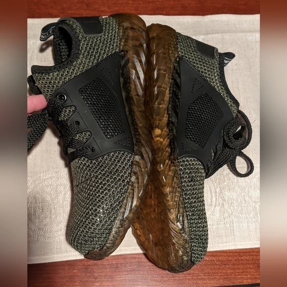 𝅺indestructible Men's Ryder Green Kevlar Sole Steel Toe Knit Sneakers Size 40/7 - Picture 4 of 7